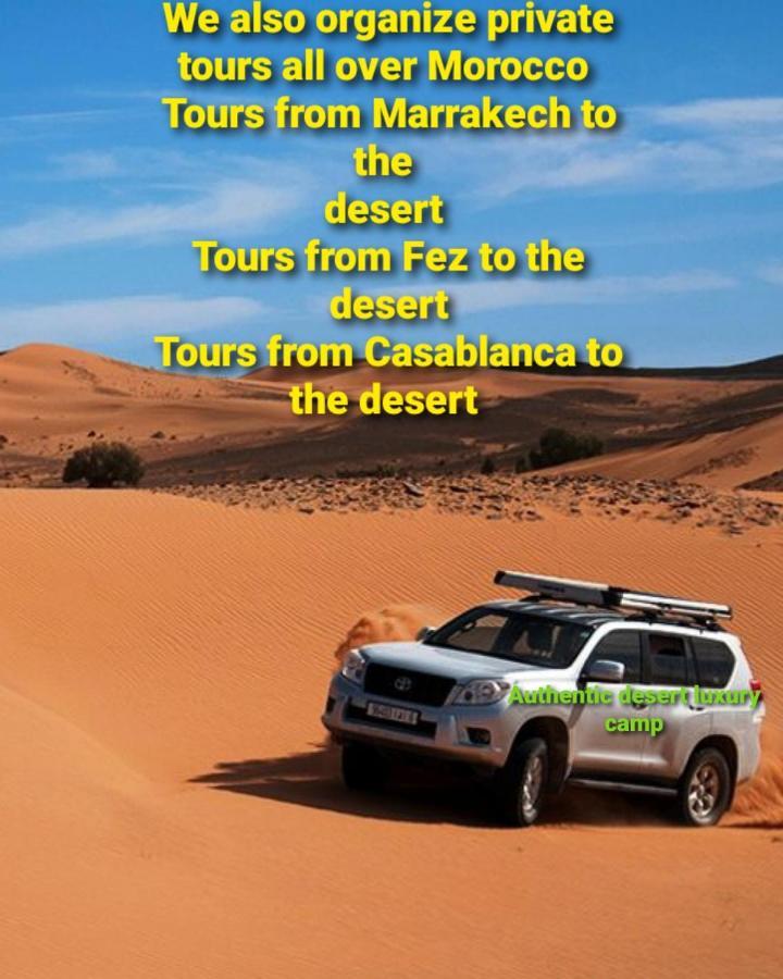 Authentic Desert Luxury Camp Merzouga Εξωτερικό φωτογραφία